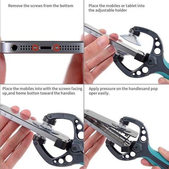 iPhone Screen Opening Toolkit iSlack Suction Cup Pliers Opening Repair Kit - Picture 3 of 8